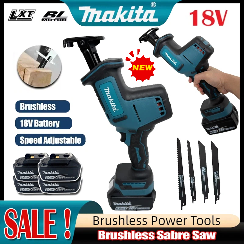 Metal Saw Reciprocating - 2026 Makita Cordless Brushless Reciprocating Saw
