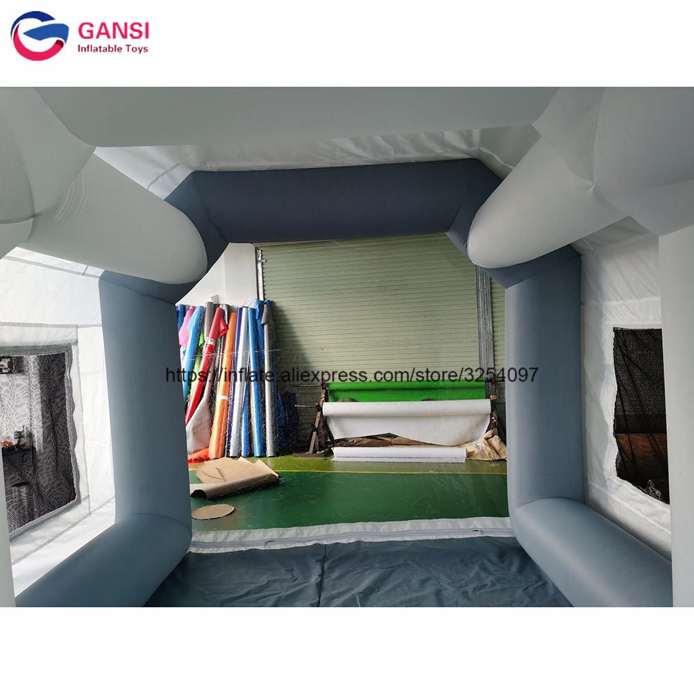 Inflatable Paint Booth - xford Cloth Inflatable Paint Tent Booth