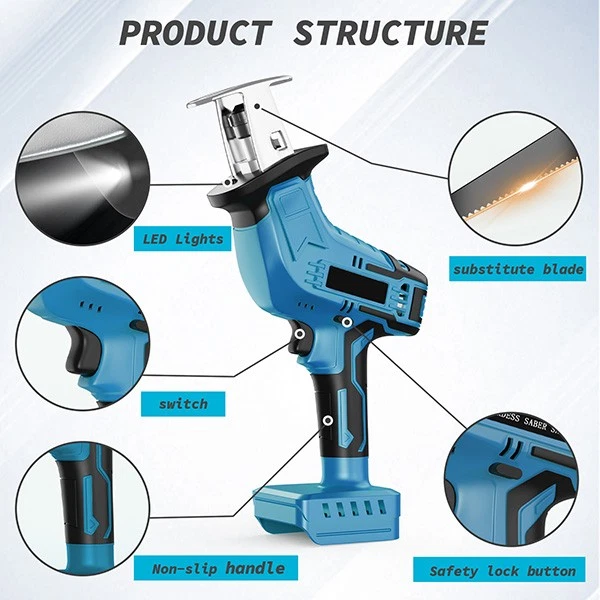 Cordless Reciprocating Saw for - Metal Saw Reciprocating ulasan dan harga