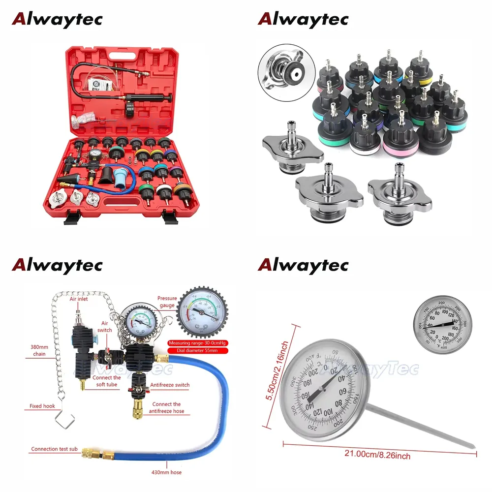 Car Water Tank Pressure Gauge  - Radiator Pressure Tester ulasan dan harga