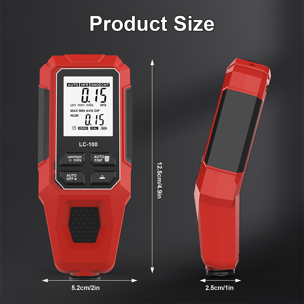 0-2000UM Car Paint Thickness G - Paint Thickness Gauge ulasan dan harga