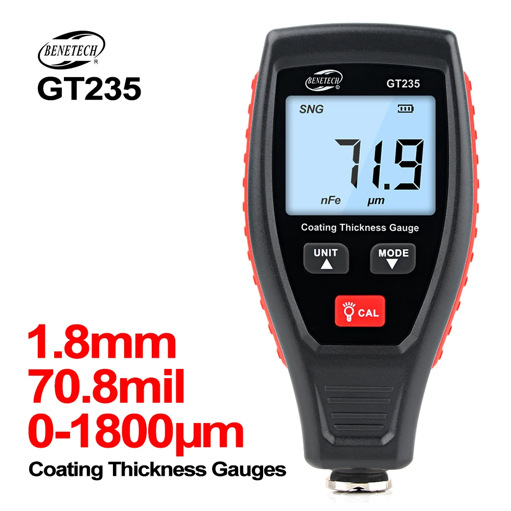 RZ Coating Thickness Gauge Pai - Paint Thickness Gauge ulasan dan harga