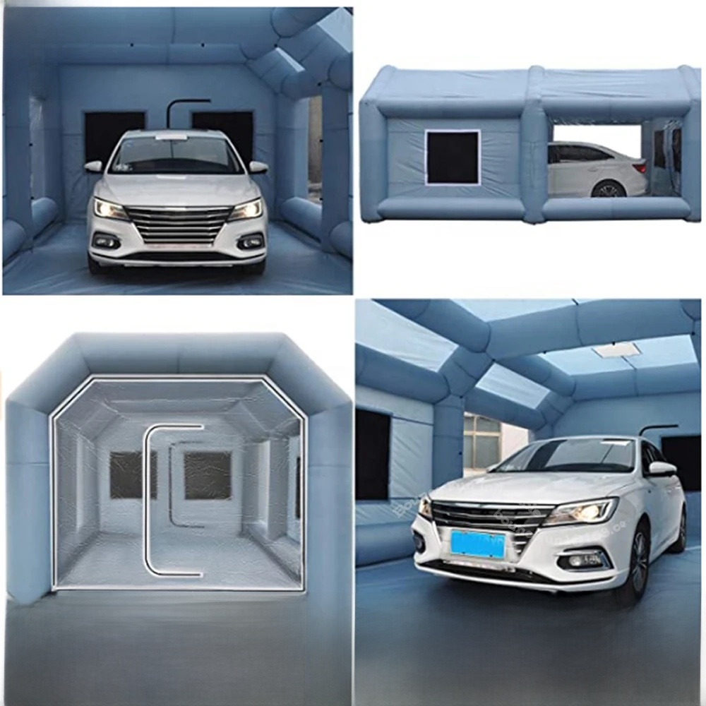 Fast Air Shipping 26x14x10Ft I - Inflatable Paint Booth ulasan dan harga
