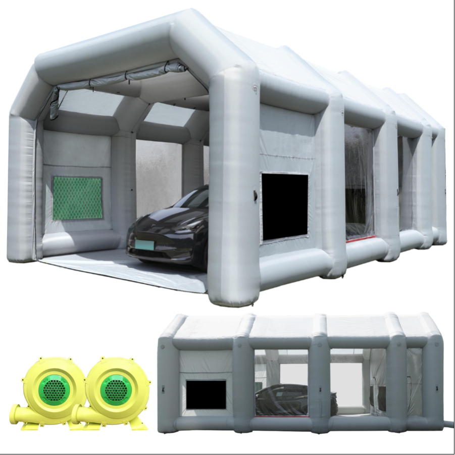 Fast Air Shipping 26x14x10Ft I - Inflatable Paint Booth ulasan dan harga