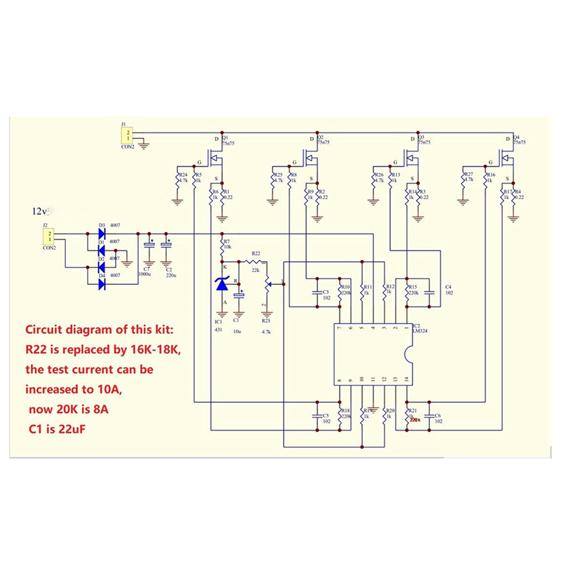 AC88-2X DIY Kits 150W 10A Batt - Battery Load Tester ulasan dan harga