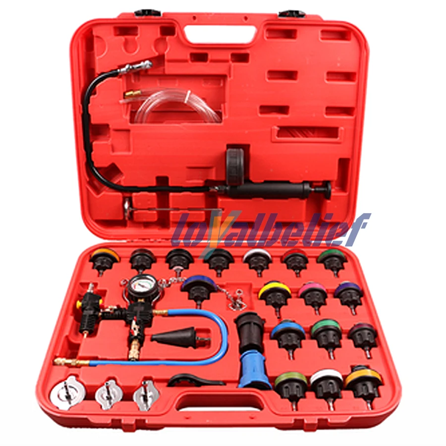 28Pcs Universal Radiator Press - Radiator Pressure Tester ulasan dan harga