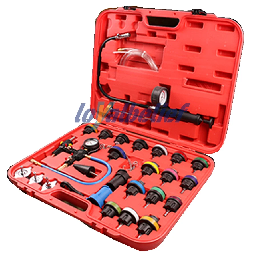 28Pcs Universal Radiator Press - Radiator Pressure Tester ulasan dan harga