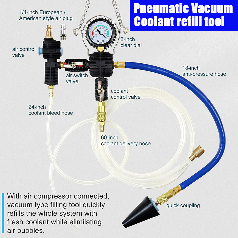 28PCS Car Universal Radiator P - Radiator Pressure Tester ulasan dan harga