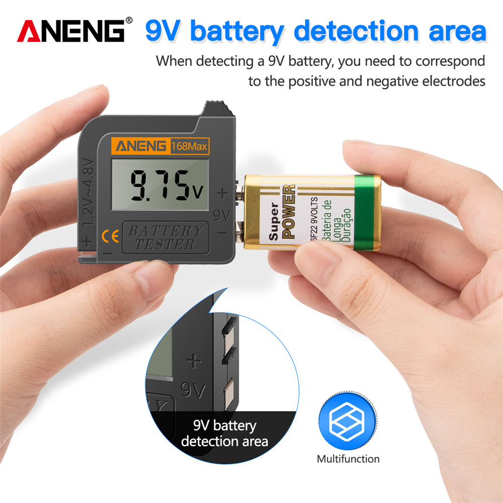 ANENG 168Max Lithium Battery T - Battery Load Tester ulasan dan harga