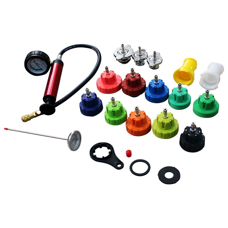 Universal 18pcs Radiator Leak  - Radiator Pressure Tester ulasan dan harga