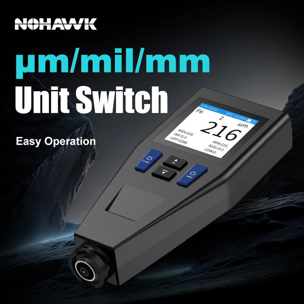 Color Screen Car Coating Thick - Paint Thickness Gauge ulasan dan harga