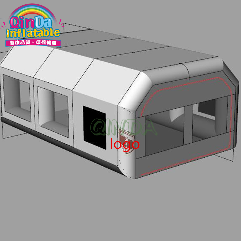 hing Tent 2 Air Blowers Paint  - Inflatable Paint Booth ulasan dan harga