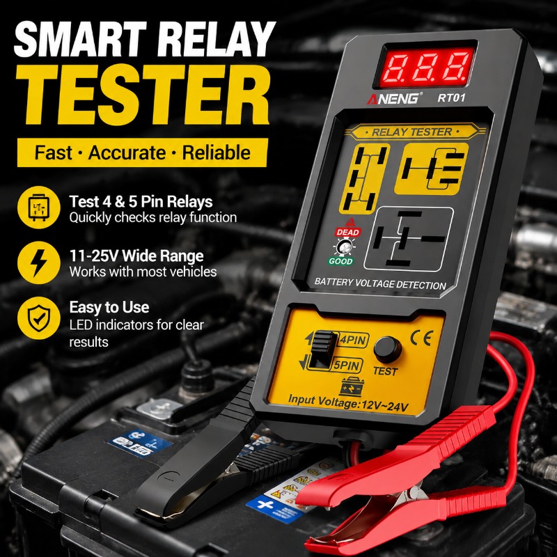 12V 24V Automotive Relay Teste - Battery Load Tester ulasan dan harga