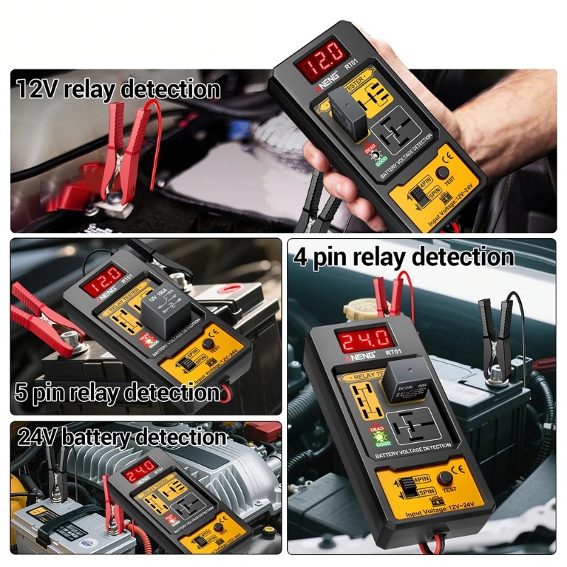 12V 24V Automotive Relay Teste - Battery Load Tester ulasan dan harga