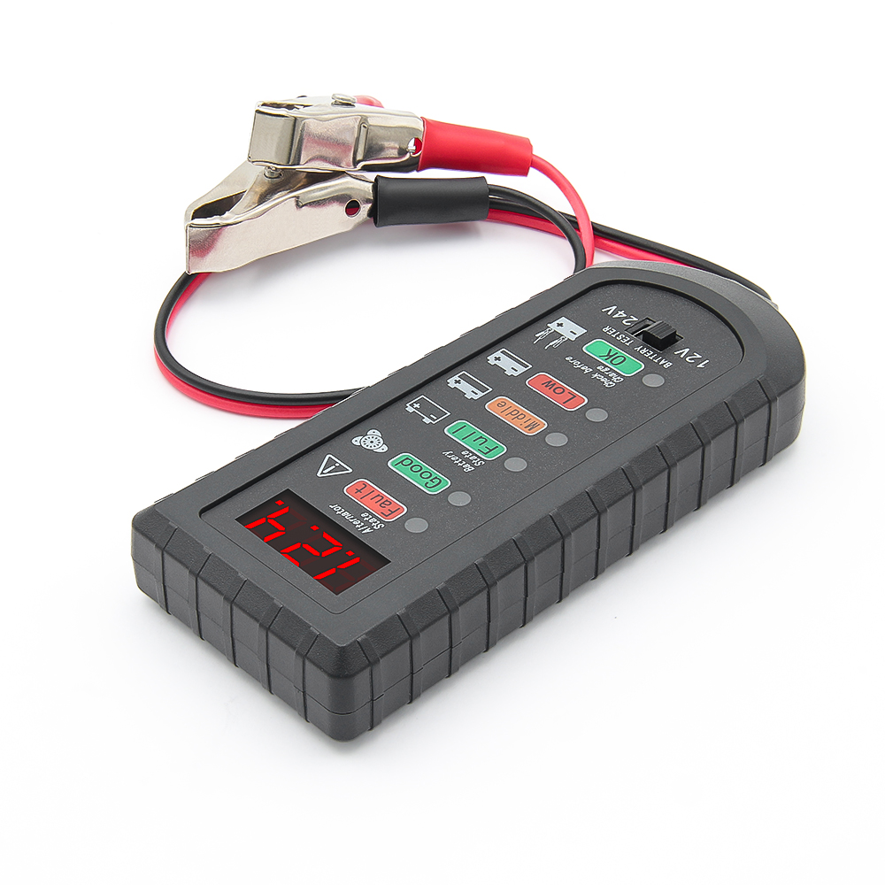 12V 24V Car Battery Tester LED - Battery Load Tester ulasan dan harga