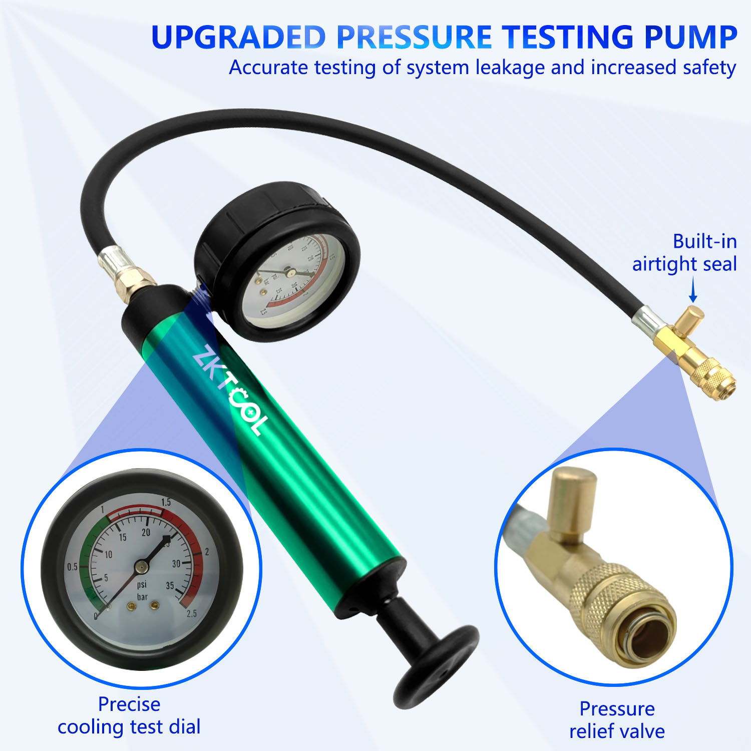 Aluminum Car Cooling System Ra - Radiator Pressure Tester ulasan dan harga