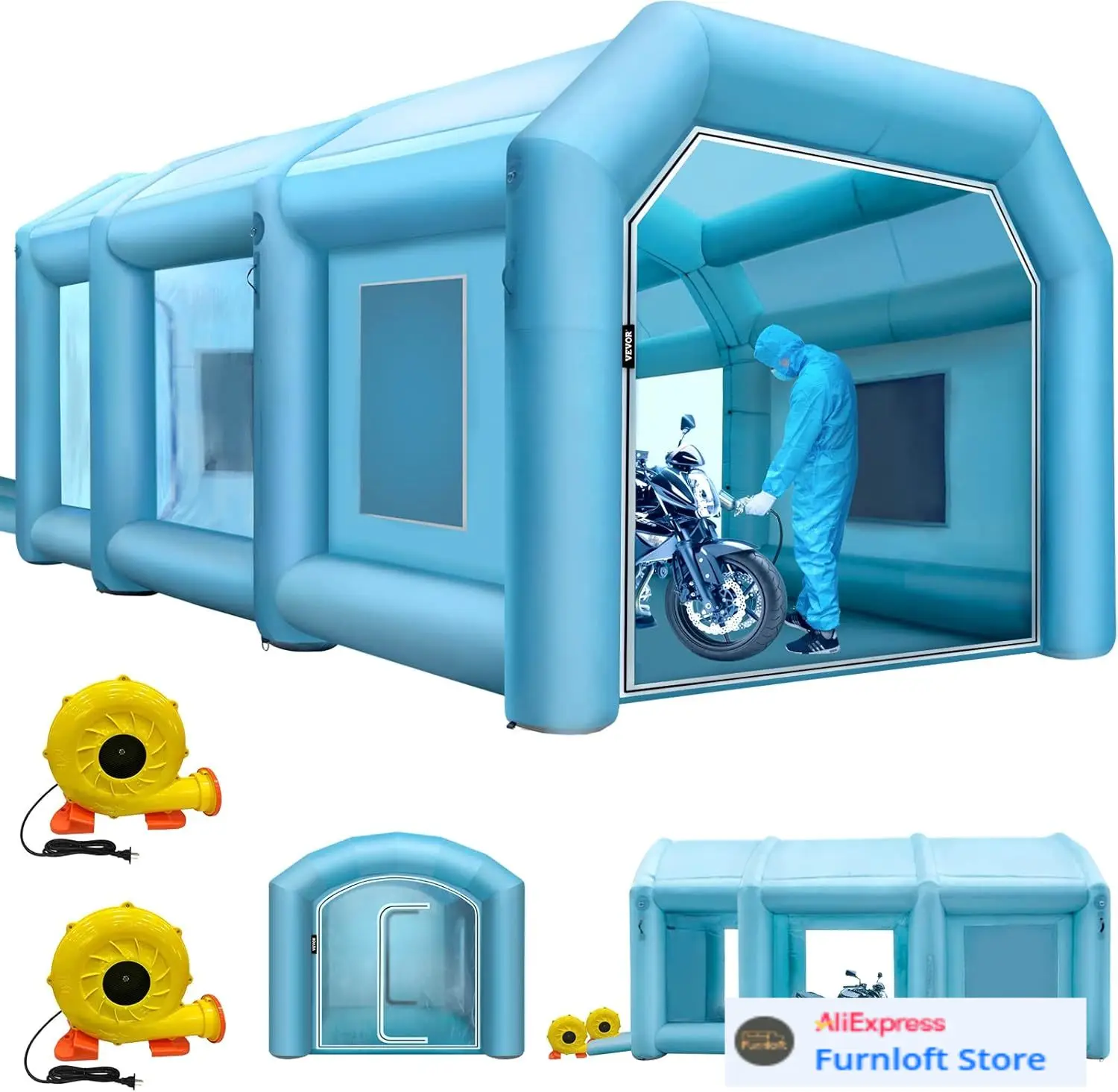 Inflatable Paint Booth, 29.5x1 - Inflatable Paint Booth ulasan dan harga