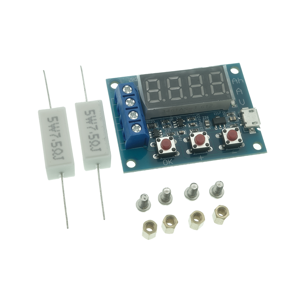 ZB2L3 Digital Battery Capacity - Battery Load Tester ulasan dan harga