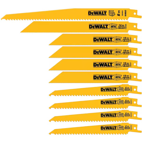 10 Piece Bi-Metal Reciprocatin - Metal Saw Reciprocating ulasan dan harga