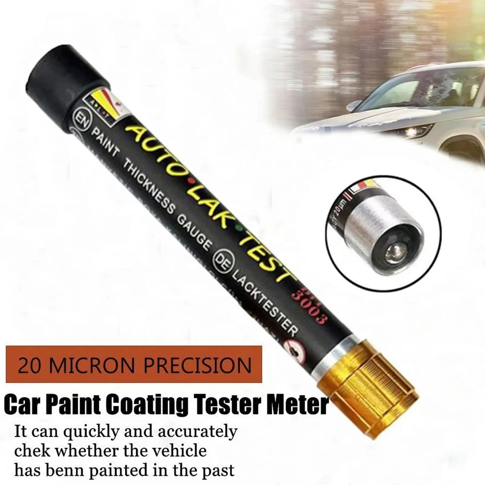 Car Paint Test Thickness Teste - Paint Thickness Gauge ulasan dan harga