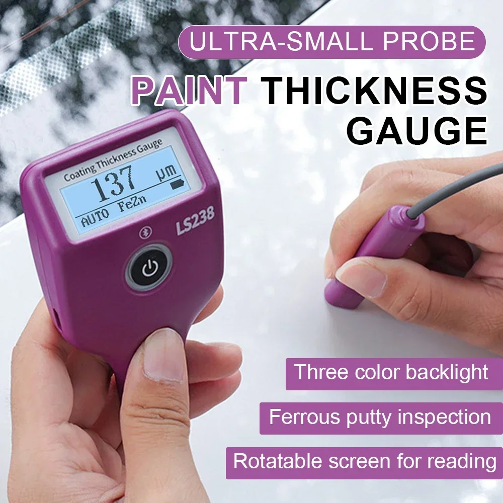 LS238 Digital Paint Thickness  - Paint Thickness Gauge ulasan dan harga
