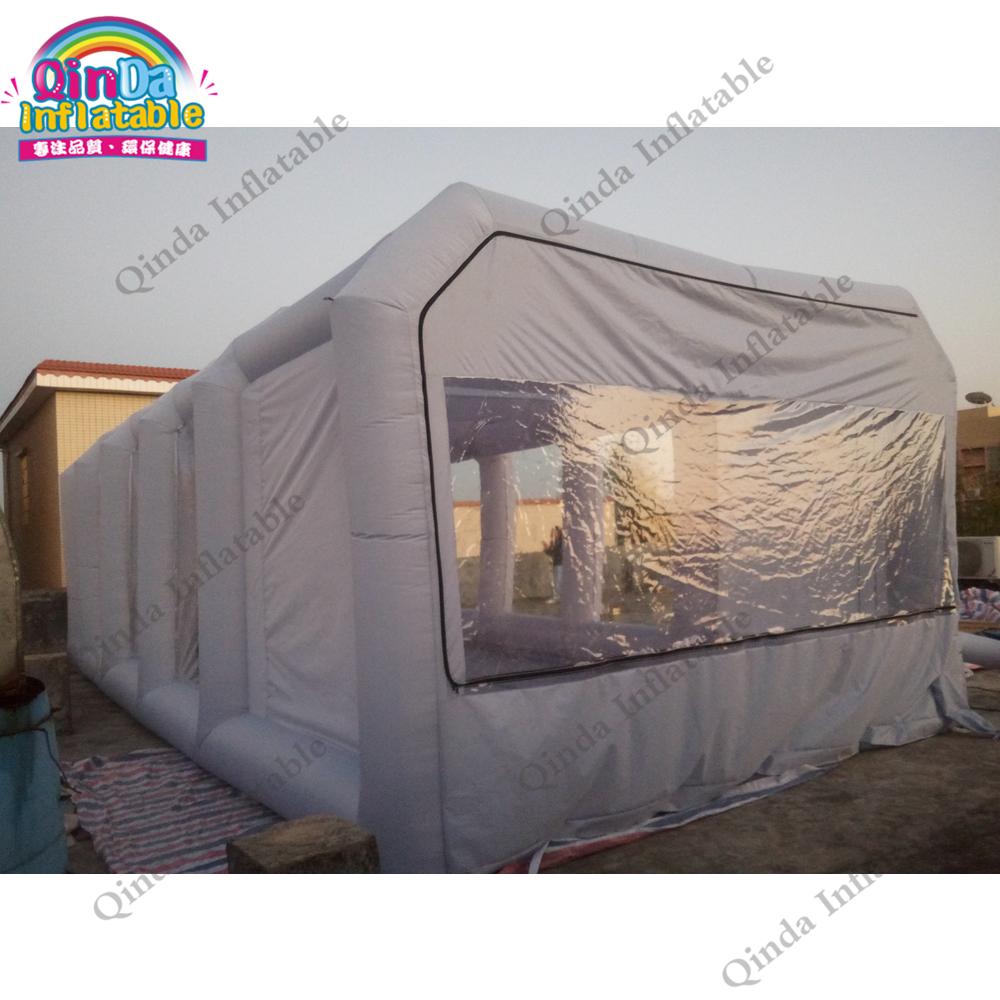 table Spraying Tent Cheap Mobi - Inflatable Paint Booth ulasan dan harga