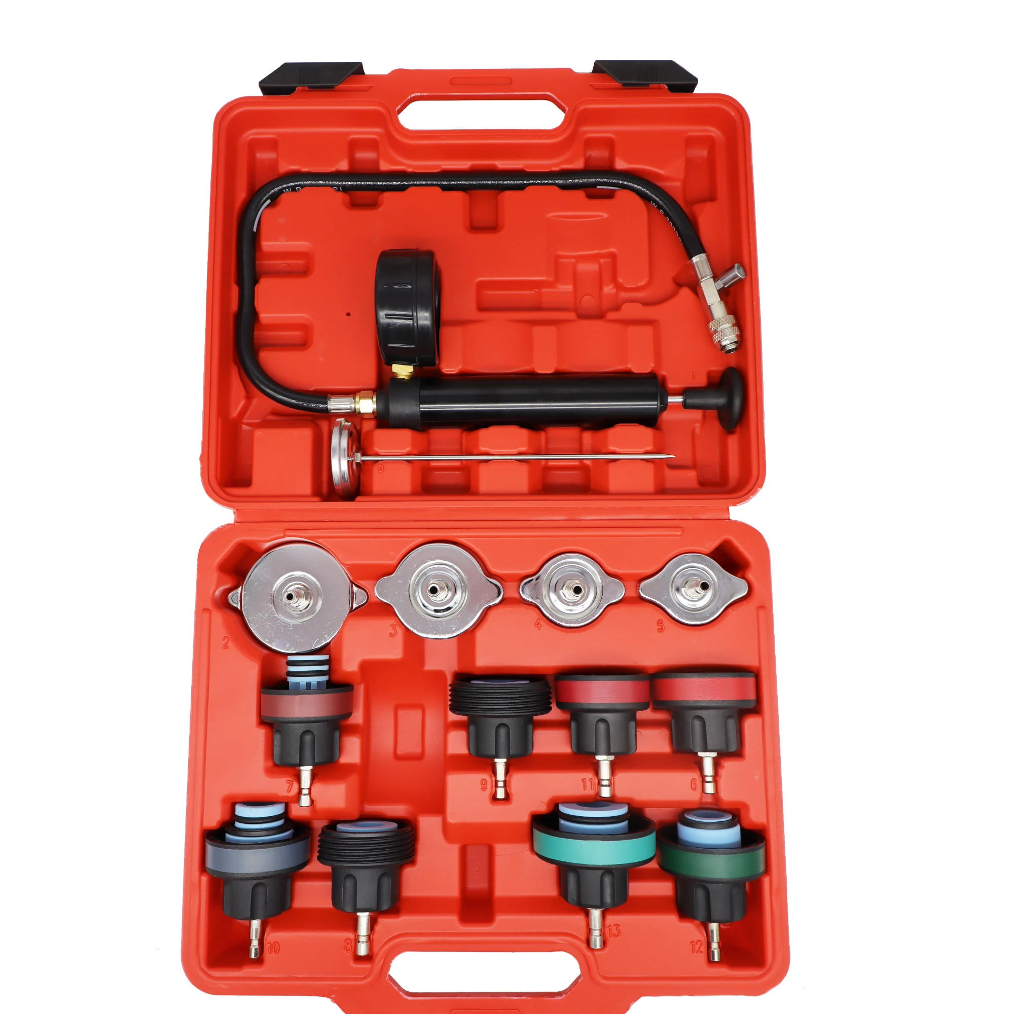 14 Pcs Universal Radiator Pres - Radiator Pressure Tester ulasan dan harga