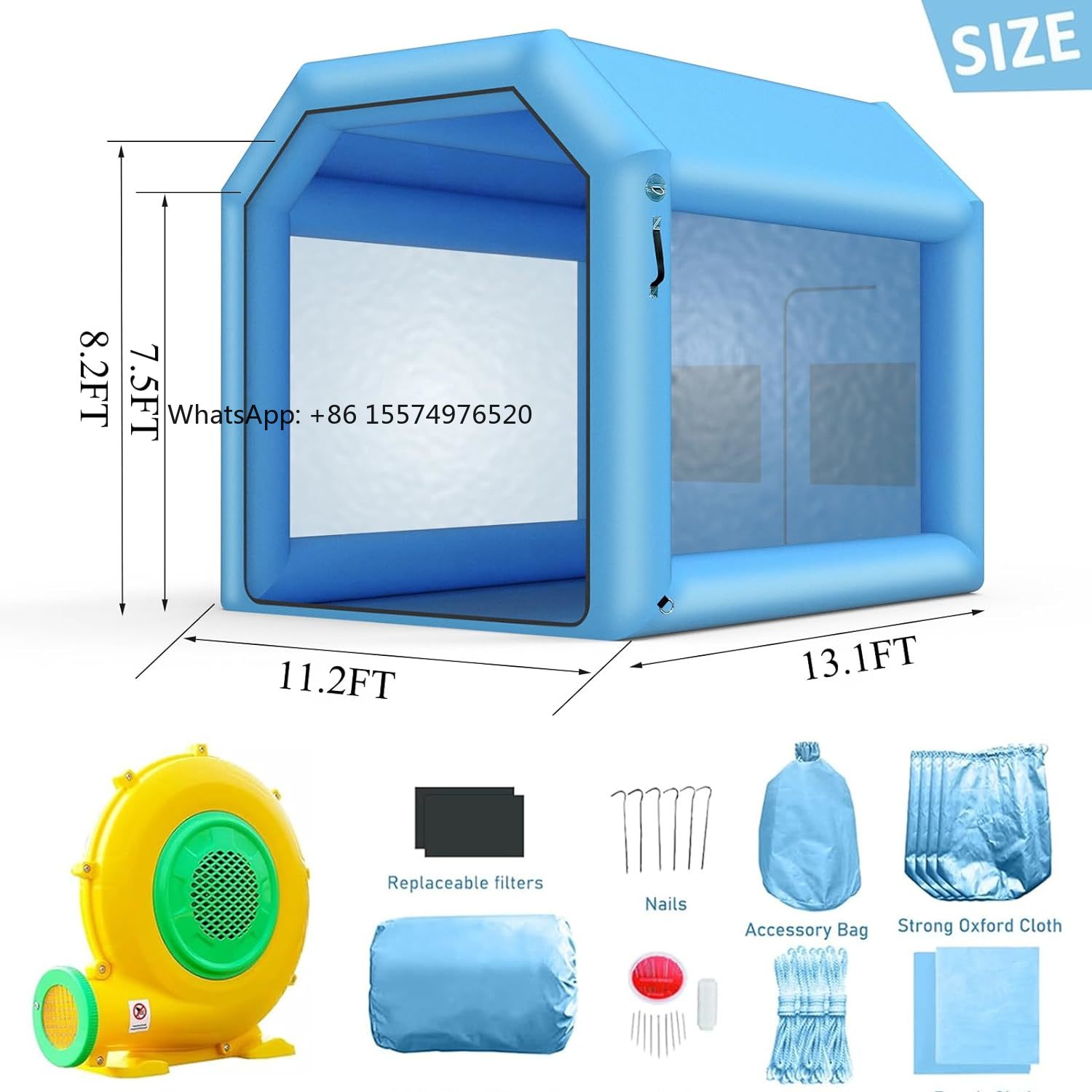 2026 - Custom-made giant white - Inflatable Paint Booth ulasan dan harga